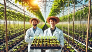 farmers in a farm